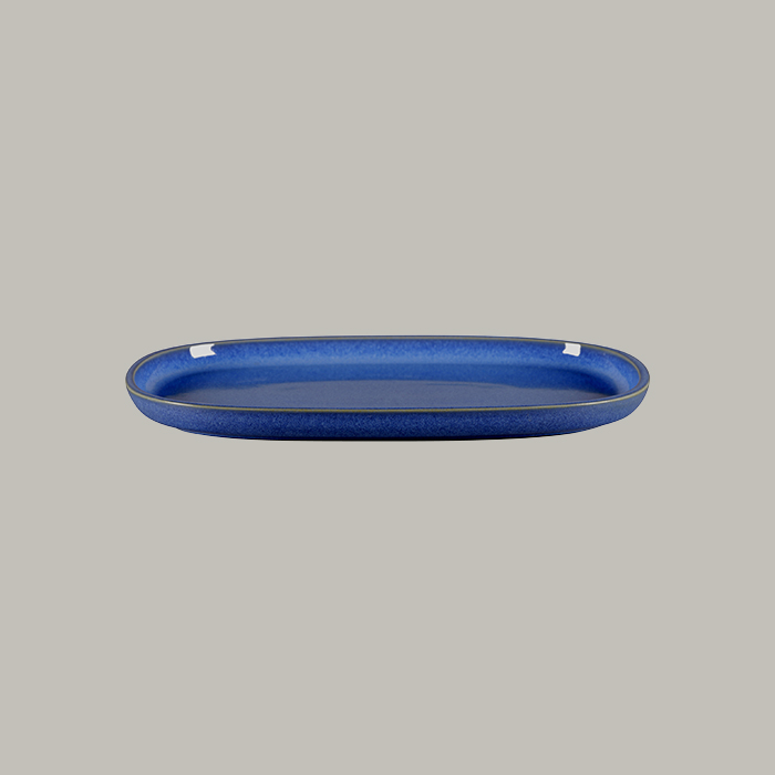 RAK Platte oval - cobalt Länge: 33.2 cm / Breite: 23 cm / Höhe : 2.5 cm