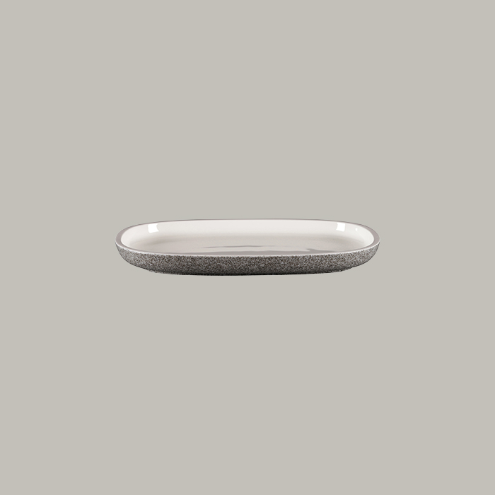 RAK Platte oval - dual Länge: 26.1 cm / Breite: 18 cm / Höhe : 2.5 cm