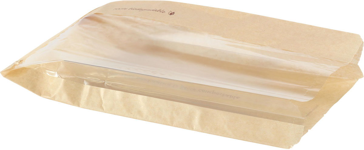 Duni Papierbeutel für Brötchen, Muffins, Bagels 280x150x55 mm