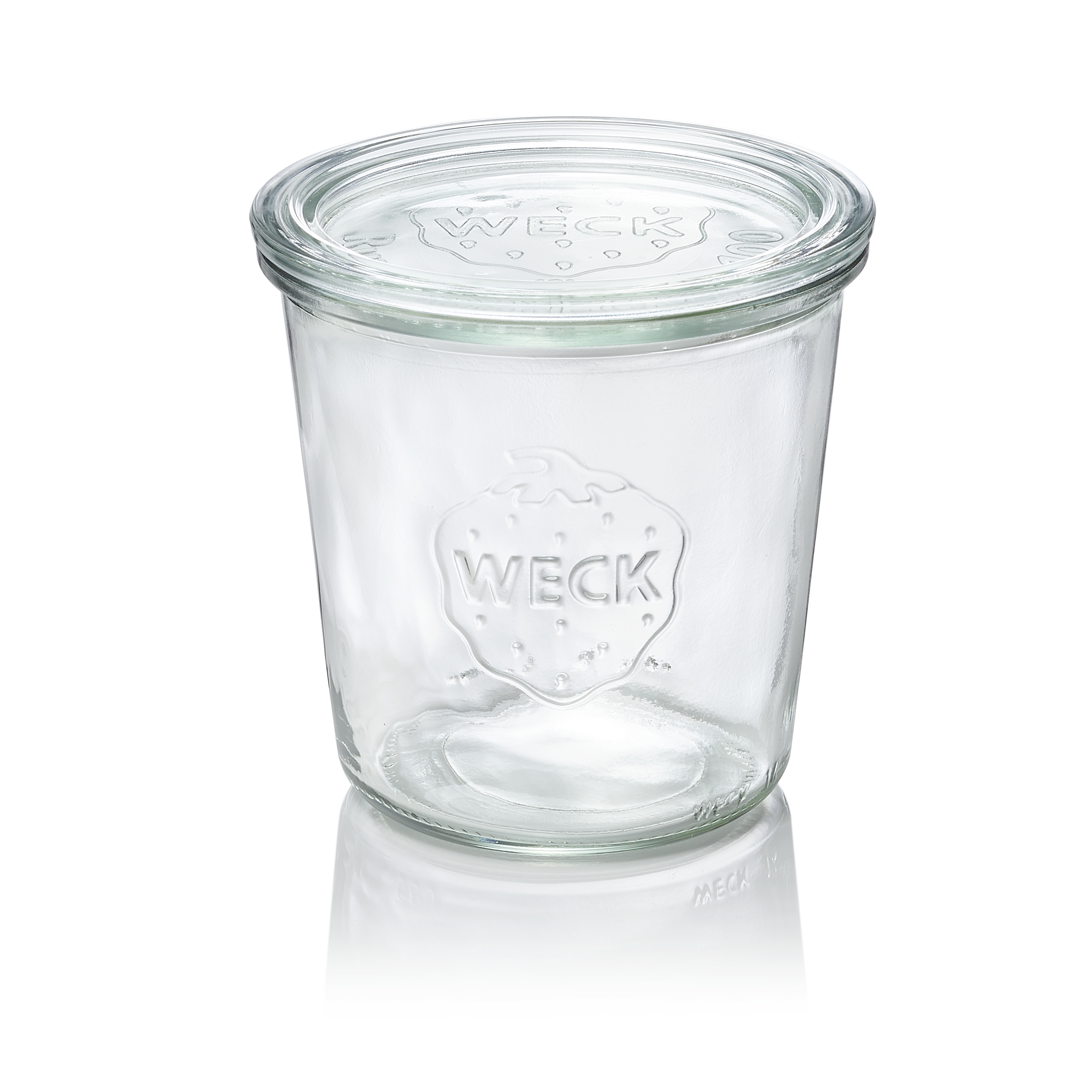 WAS Sturzglas mit Deckel Weck, 580 ml, Set á 6 Stück, Glas