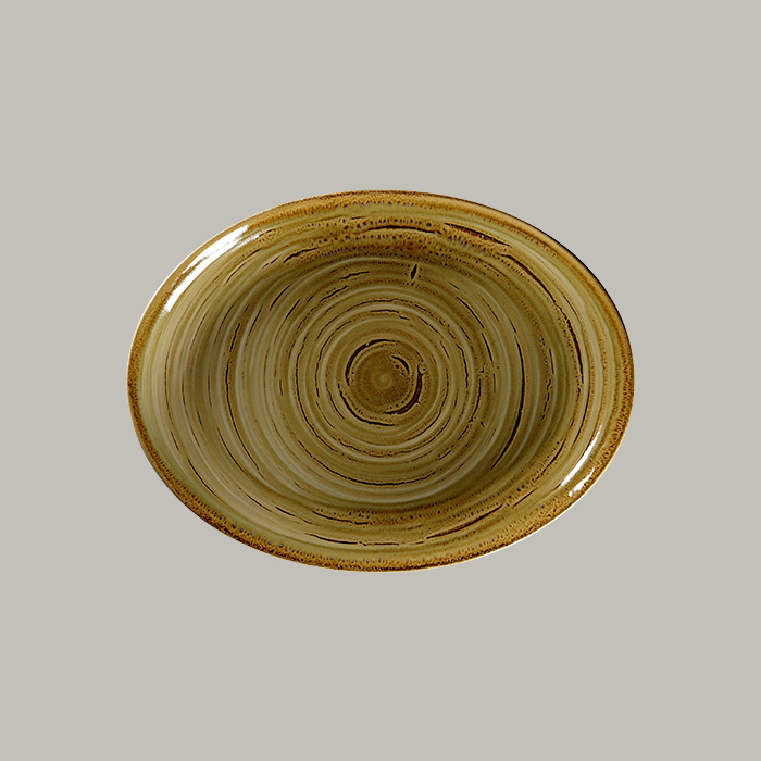 RAK Platte oval - garnet Länge: 36 cm / Breite: 27 cm / Höhe : 3.5 cm