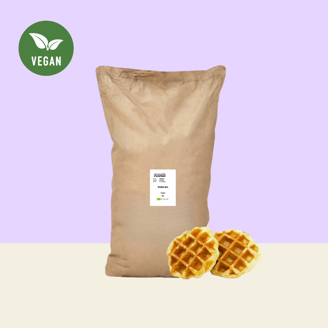 Reoat Vegan Waffelmix 25 kg 100% Bio