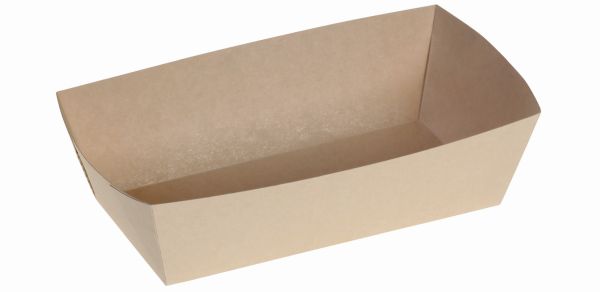 Pacovis Food Tray 15.9x8.9x4.5cm,450ml, Bambus-Papier/P