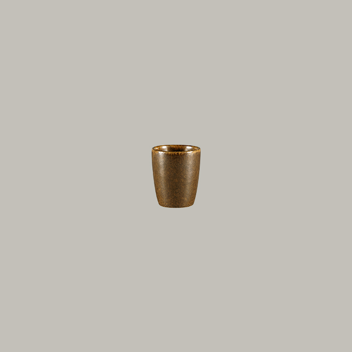 RAK Espressotasse ohne Henkel - rust Ø 5.8 cm / Höhe : 6.9 cm / Inhalt : 9 cl