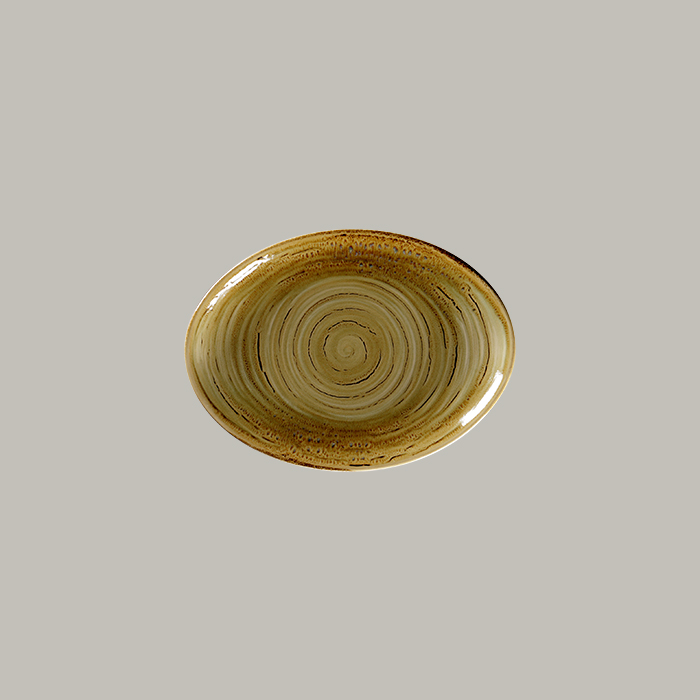 RAK Platte oval - garnet Länge: 26 cm / Breite: 19 cm / Höhe : 3 cm