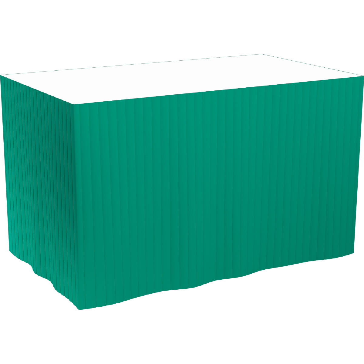 Duni Dunicel-Tableskirts, selbstklebend 72 cm, 5 Abschnitte à 4 m jägergrün