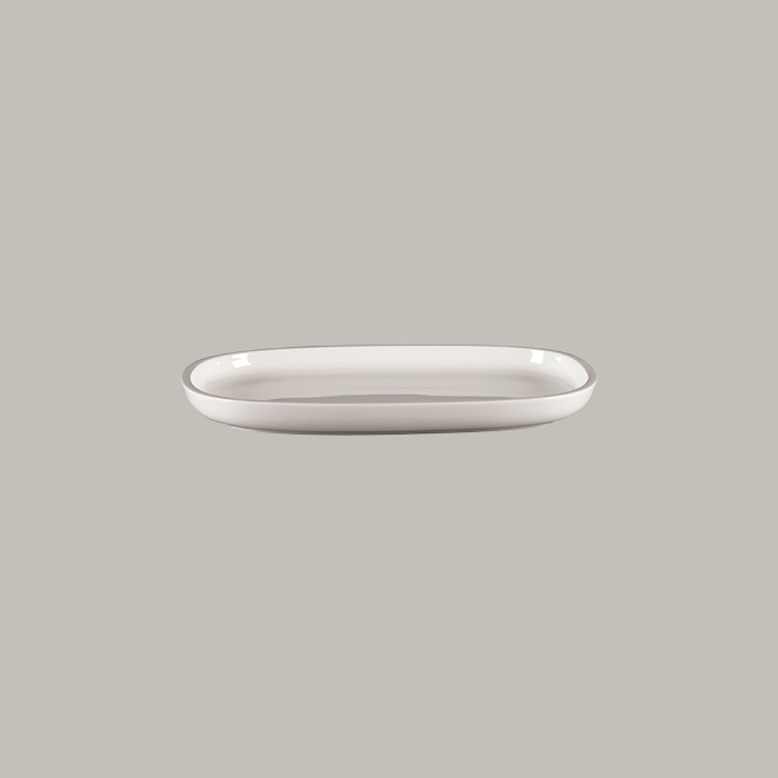 RAK Platte oval - white Länge: 26.1 cm / Breite: 18 cm / Höhe : 2.5 cm